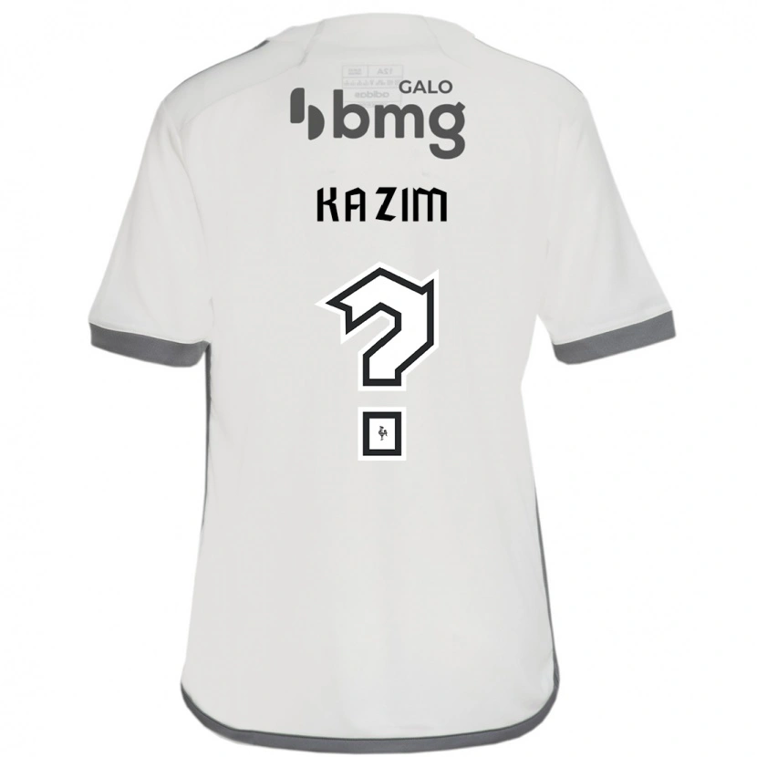 Danxen Herren Kazim #0 Off-White Auswärtstrikot Trikot 2025/26 T-Shirt