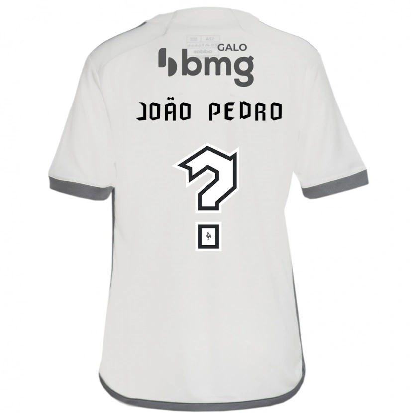 Danxen Herren João Pedro #0 Off-White Auswärtstrikot Trikot 2025/26 T-Shirt
