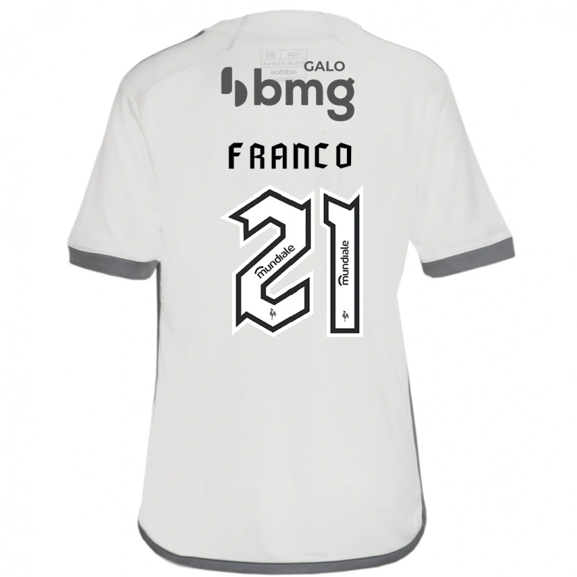 Danxen Herren Alan Franco #21 Off-White Auswärtstrikot Trikot 2025/26 T-Shirt