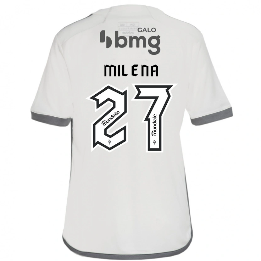 Danxen Herren Milena #27 Off-White Auswärtstrikot Trikot 2025/26 T-Shirt
