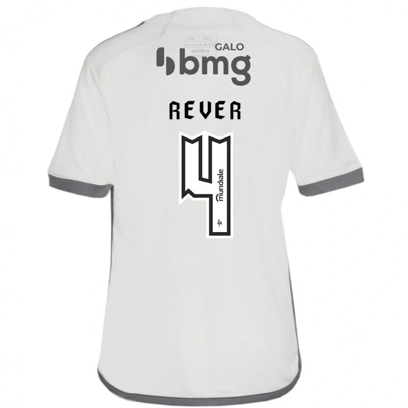 Danxen Herren Rever #4 Off-White Auswärtstrikot Trikot 2025/26 T-Shirt
