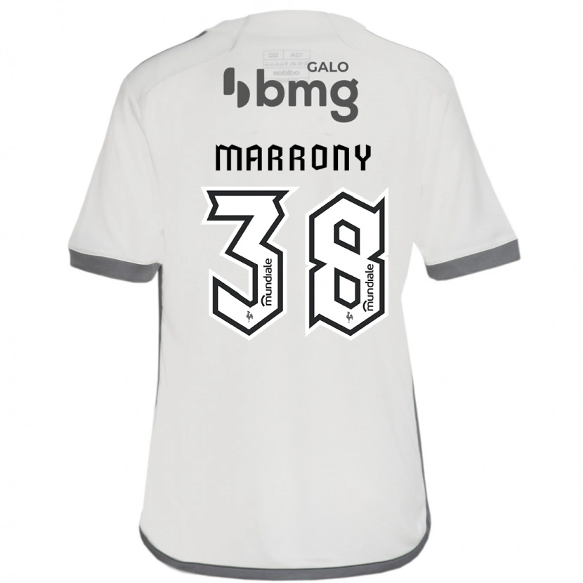 Danxen Herren Marrony #38 Off-White Auswärtstrikot Trikot 2025/26 T-Shirt