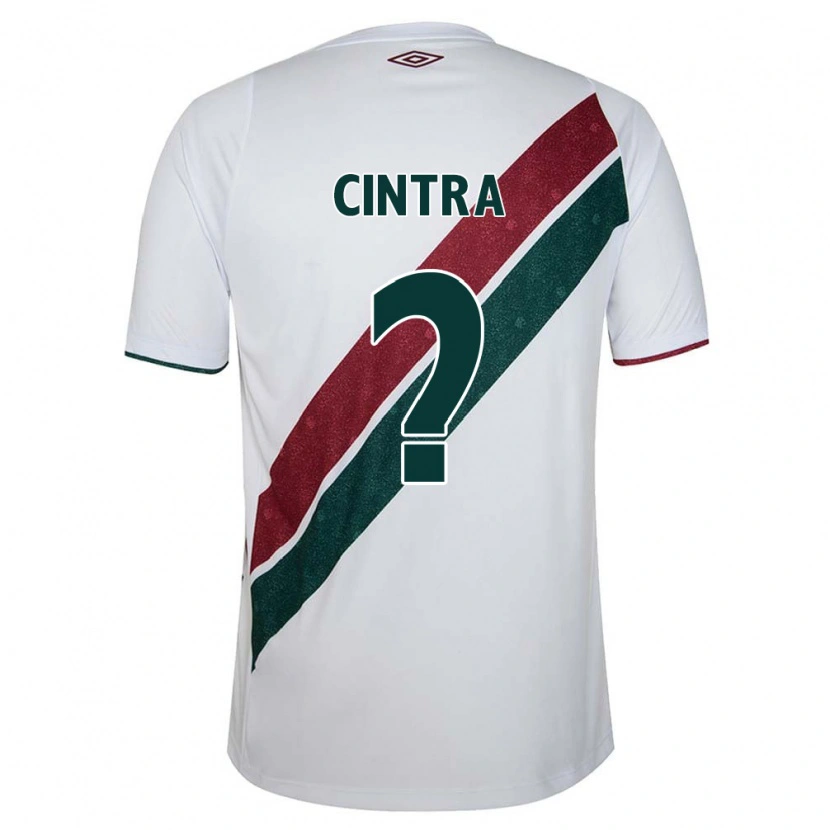 Danxen Herren Gustavo Cintra #0 Weiß Grün Kastanienbraun Auswärtstrikot Trikot 2025/26 T-Shirt