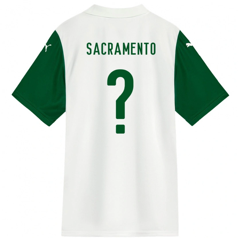 Danxen Herren Wendell Sacramento #0 Weiß Grün Auswärtstrikot Trikot 2025/26 T-Shirt