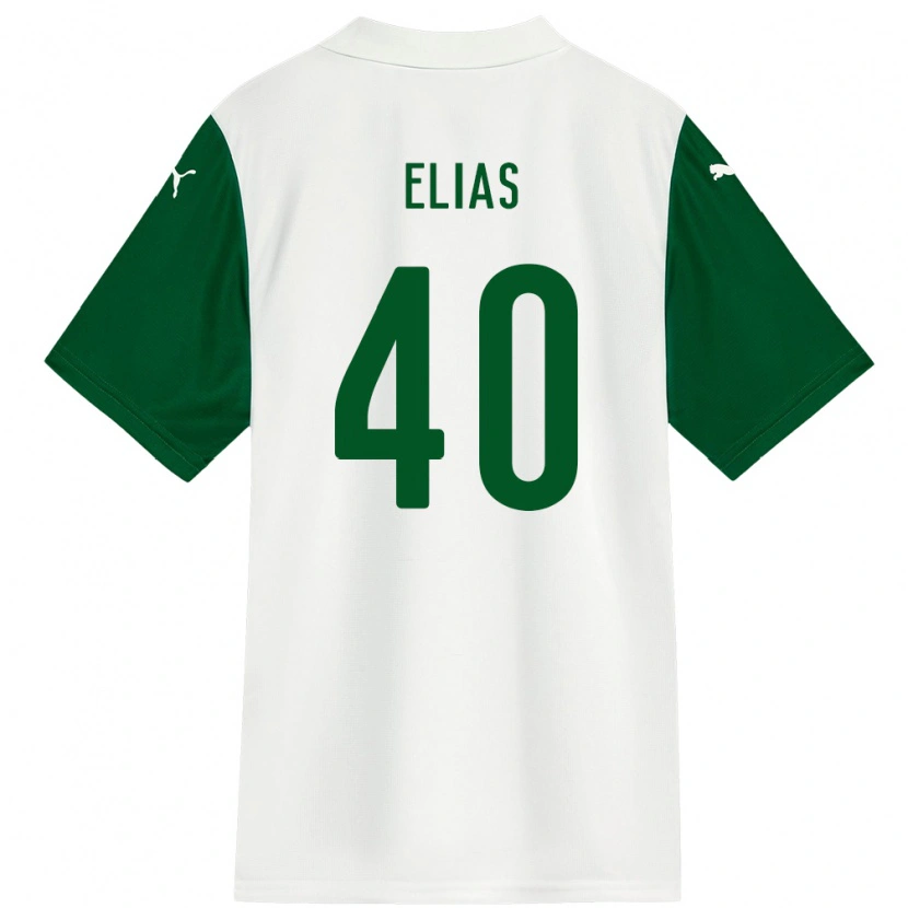 Danxen Herren Allan #40 Weiß Grün Auswärtstrikot Trikot 2025/26 T-Shirt