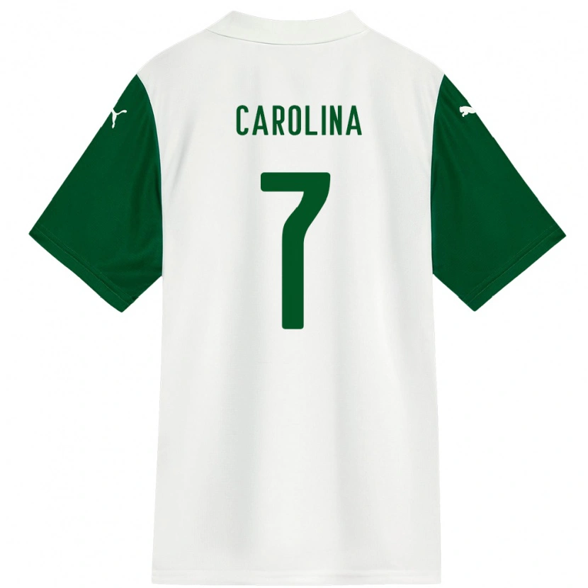 Danxen Herren Brena Carolina #7 Weiß Grün Auswärtstrikot Trikot 2025/26 T-Shirt
