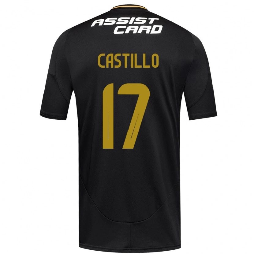 Danxen Herren Fabián Castillo #17 Schwarz Weiß Auswärtstrikot Trikot 2025/26 T-Shirt