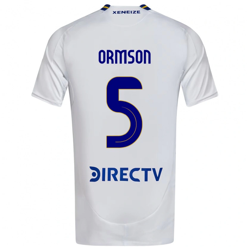 Danxen Herren Emily Ormson #5 Weiß Blau Auswärtstrikot Trikot 2025/26 T-Shirt