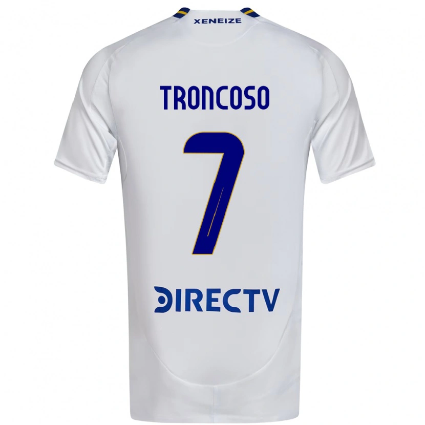 Danxen Herren Carolina Troncoso #7 Weiß Blau Auswärtstrikot Trikot 2025/26 T-Shirt