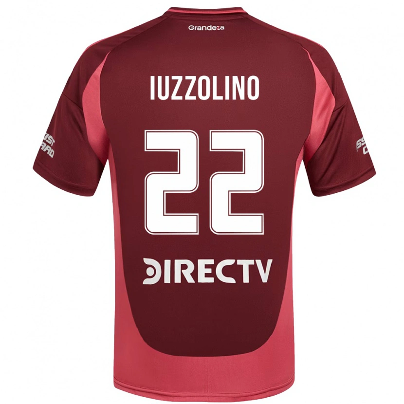 Danxen Herren Rocío Iuzzolino #22 Burgunder Magenta Auswärtstrikot Trikot 2025/26 T-Shirt