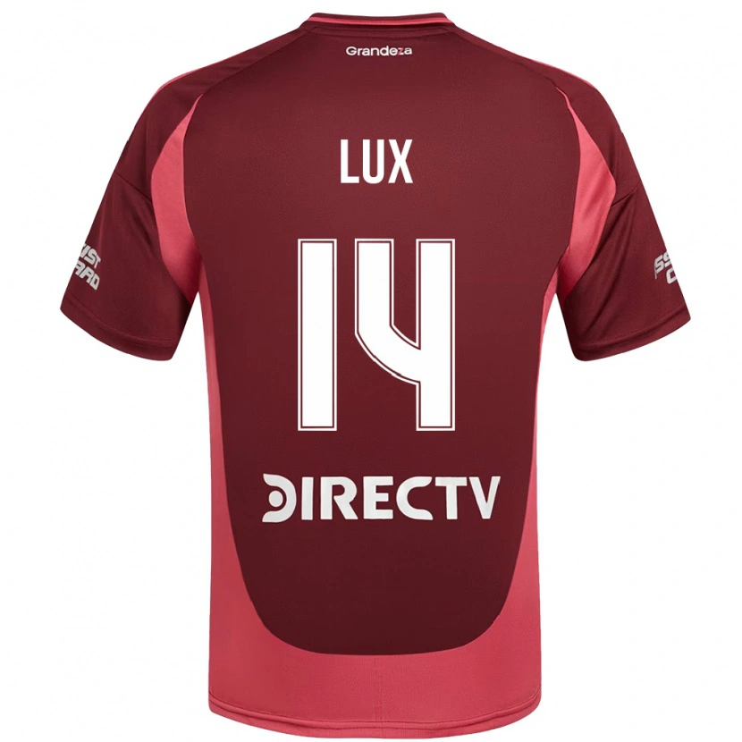 Danxen Herren German Lux #14 Burgunder Magenta Auswärtstrikot Trikot 2025/26 T-Shirt