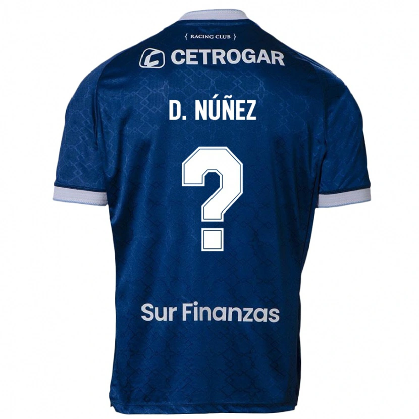 Danxen Herren Demián Núñez #0 Dunkelblau Auswärtstrikot Trikot 2025/26 T-Shirt