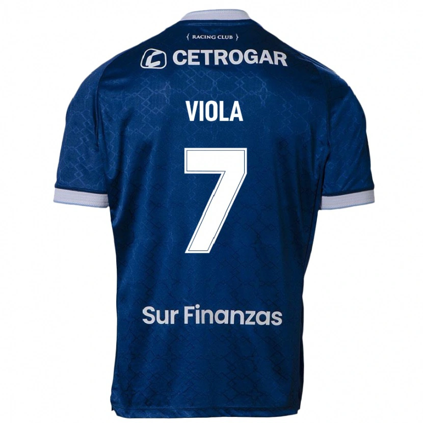 Danxen Herren Nazarena Viola #7 Dunkelblau Auswärtstrikot Trikot 2025/26 T-Shirt