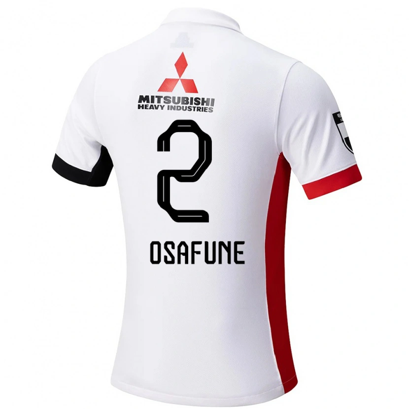 Danxen Herren Kana Osafune #2 Weiß Schwarz Auswärtstrikot Trikot 2025/26 T-Shirt