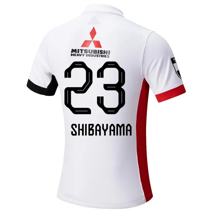 Danxen Herren Fumina Shibayama #23 Weiß Schwarz Auswärtstrikot Trikot 2025/26 T-Shirt