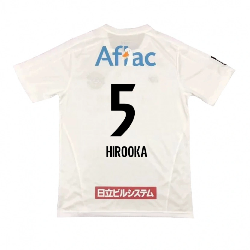 Danxen Herren Eita Hirooka #5 Hellgrau Beige Auswärtstrikot Trikot 2025/26 T-Shirt