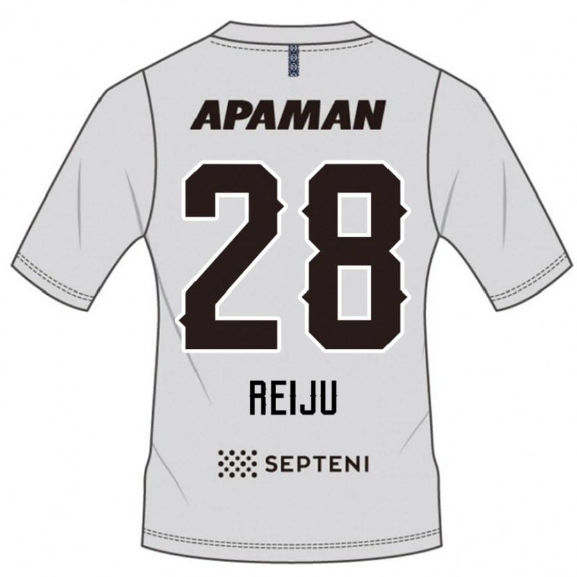 Danxen Herren Reiju Tsuruno #28 Hellgrau Auswärtstrikot Trikot 2025/26 T-Shirt