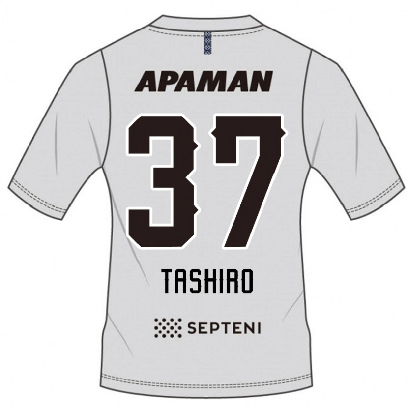 Danxen Herren Masaya Tashiro #37 Hellgrau Auswärtstrikot Trikot 2025/26 T-Shirt