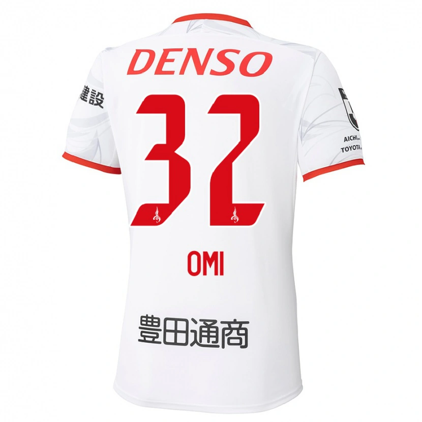 Danxen Herren Sanii Omi #32 Weiß Rot Auswärtstrikot Trikot 2025/26 T-Shirt