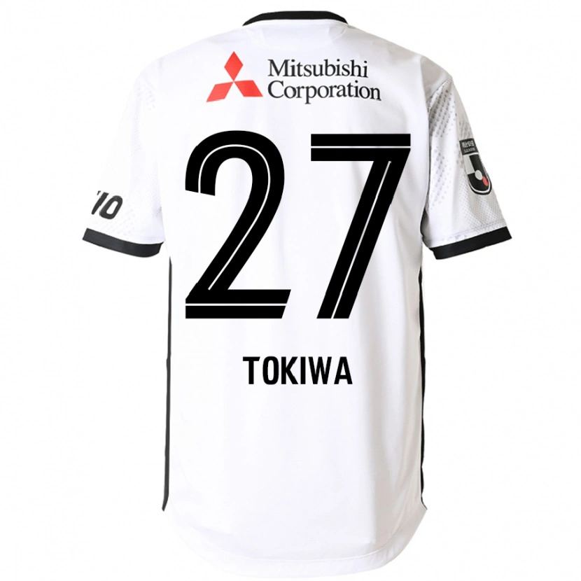 Danxen Herren Kyota Tokiwa #27 Weiß Schwarz Auswärtstrikot Trikot 2025/26 T-Shirt