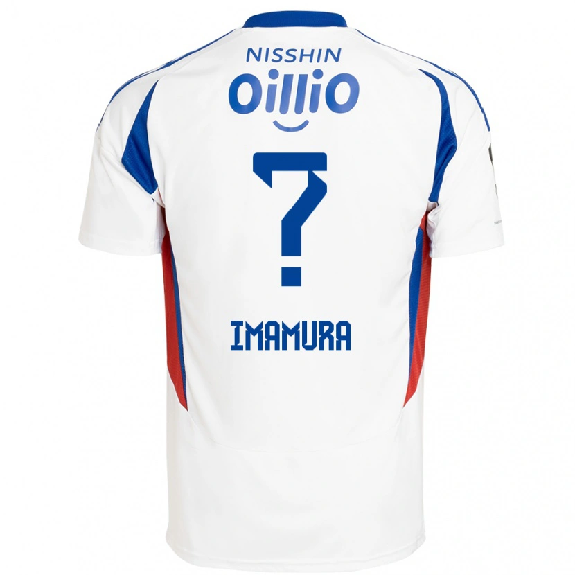 Danxen Herren Ryoya Imamura #0 Weiß Königsblau Auswärtstrikot Trikot 2025/26 T-Shirt