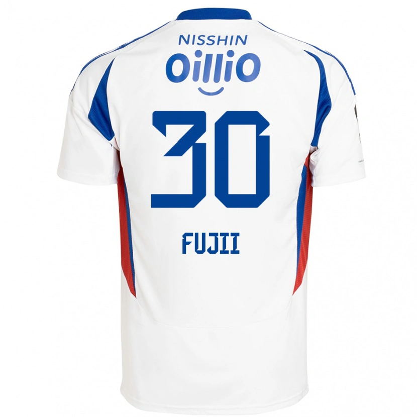 Danxen Herren Shota Fujii #30 Weiß Königsblau Auswärtstrikot Trikot 2025/26 T-Shirt