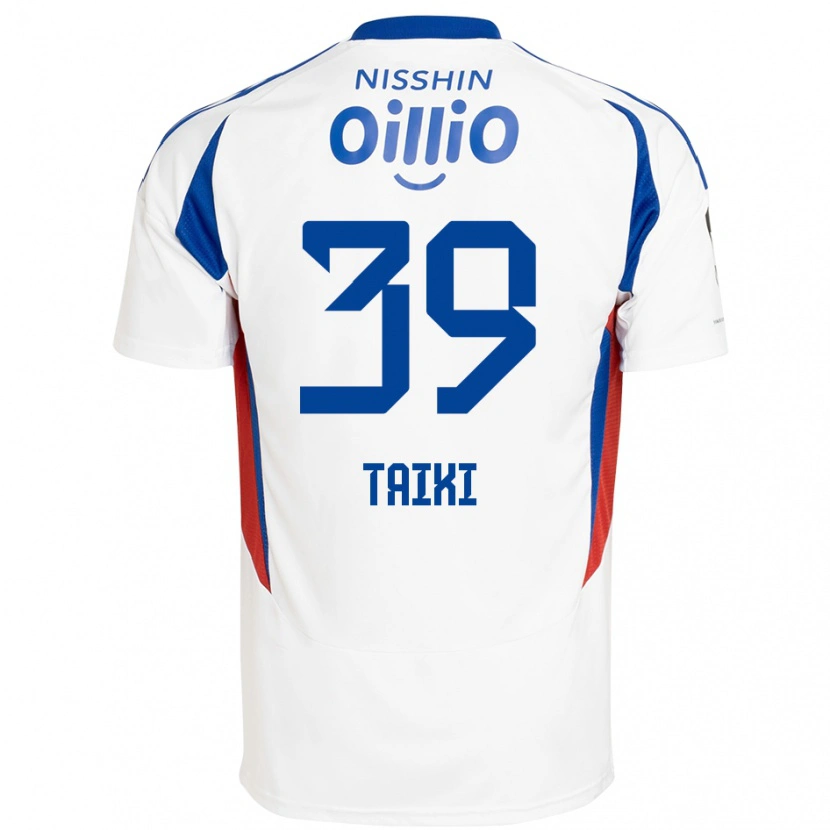 Danxen Herren Taiki Watanabe #39 Weiß Königsblau Auswärtstrikot Trikot 2025/26 T-Shirt