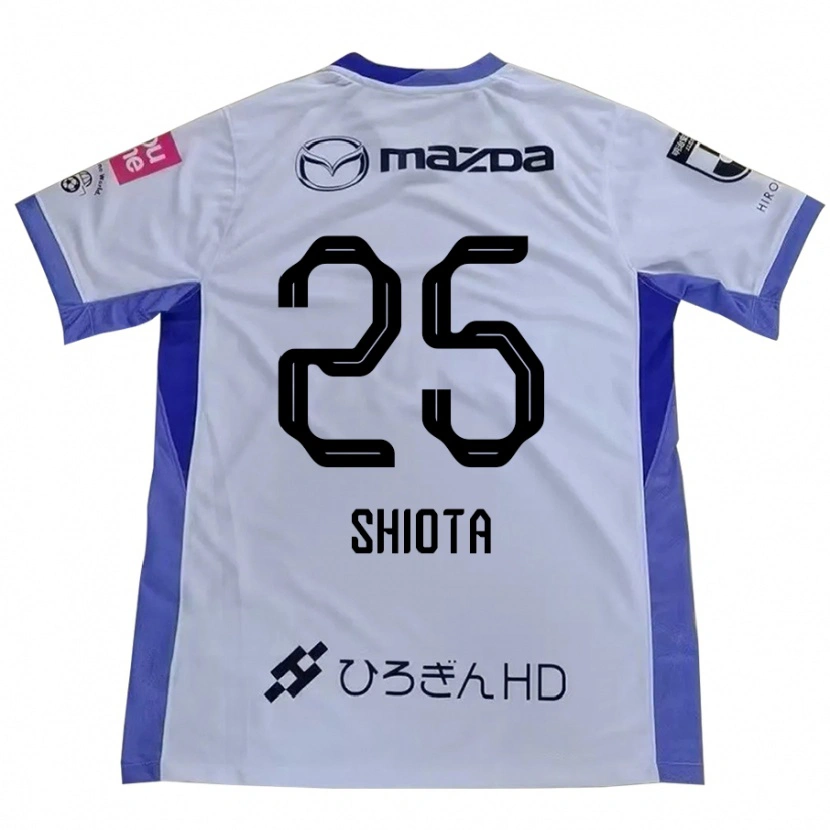 Danxen Herren Maaya Shiota #25 Weiß Orange Auswärtstrikot Trikot 2025/26 T-Shirt