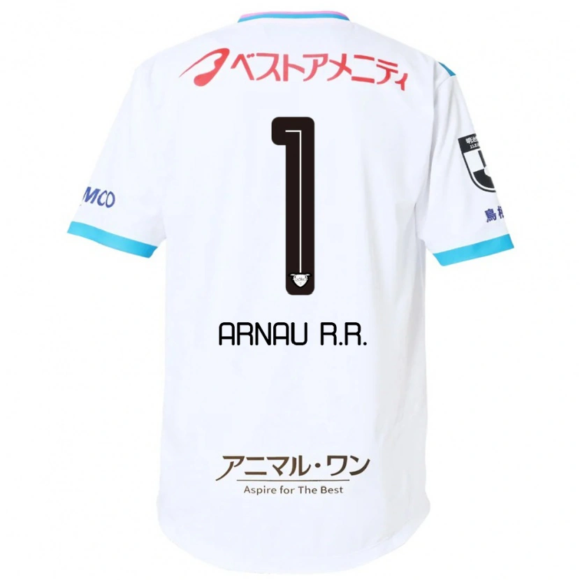Danxen Herren Arnau Riera #1 Weiß Rosa Auswärtstrikot Trikot 2025/26 T-Shirt