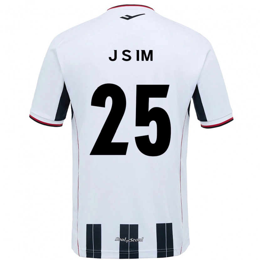 Danxen Herren Joon-Seob Im #25 Weiß Schwarz Auswärtstrikot Trikot 2025/26 T-Shirt