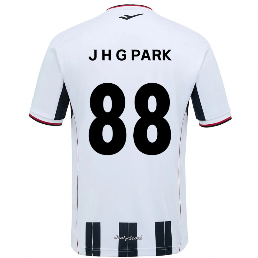 Danxen Herren Jang Han-Gyeol Park #88 Weiß Schwarz Auswärtstrikot Trikot 2025/26 T-Shirt