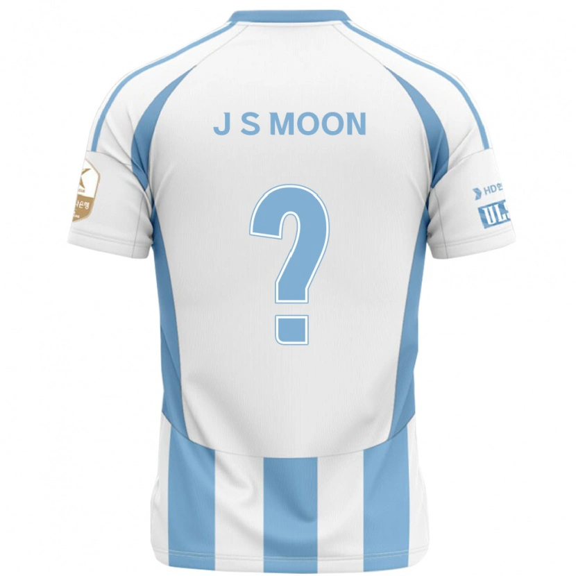 Danxen Herren Seok-Ju Moon #0 Weiß Himmelblau Auswärtstrikot Trikot 2025/26 T-Shirt