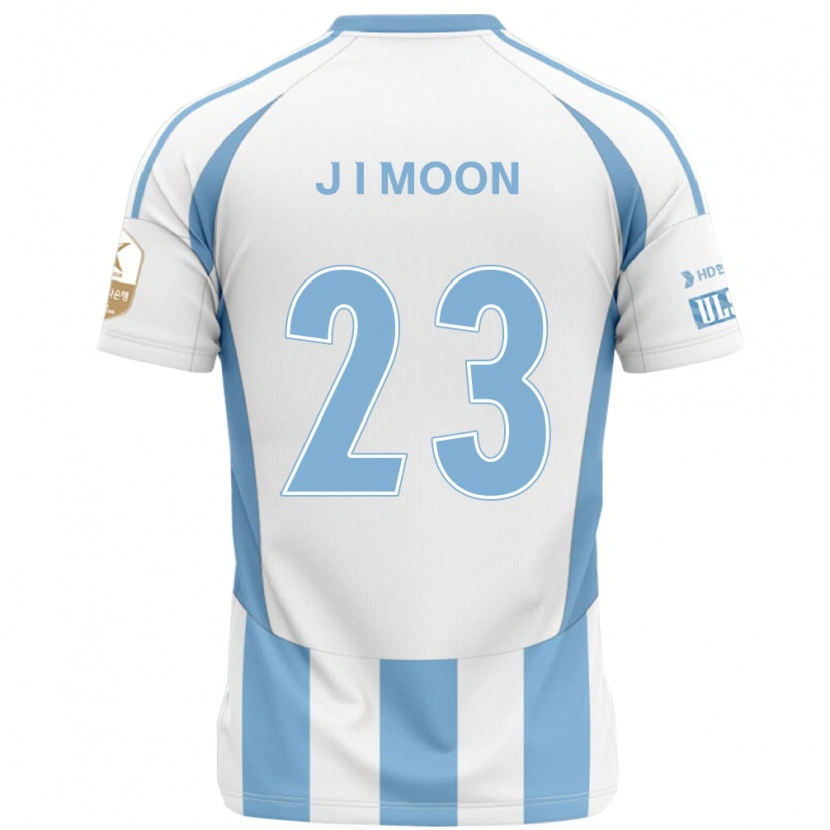 Danxen Herren Jung-In Moon #23 Weiß Himmelblau Auswärtstrikot Trikot 2025/26 T-Shirt
