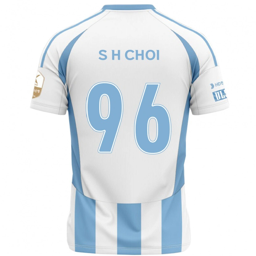 Danxen Herren Seok-Hyeon Choi #96 Weiß Himmelblau Auswärtstrikot Trikot 2025/26 T-Shirt