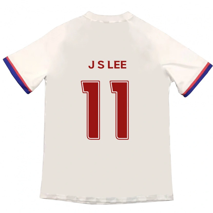 Danxen Herren Joon-Suk Lee #11 Off-White Rot Auswärtstrikot Trikot 2025/26 T-Shirt