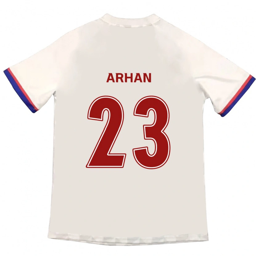 Danxen Herren Pratama Arhan #23 Off-White Rot Auswärtstrikot Trikot 2025/26 T-Shirt