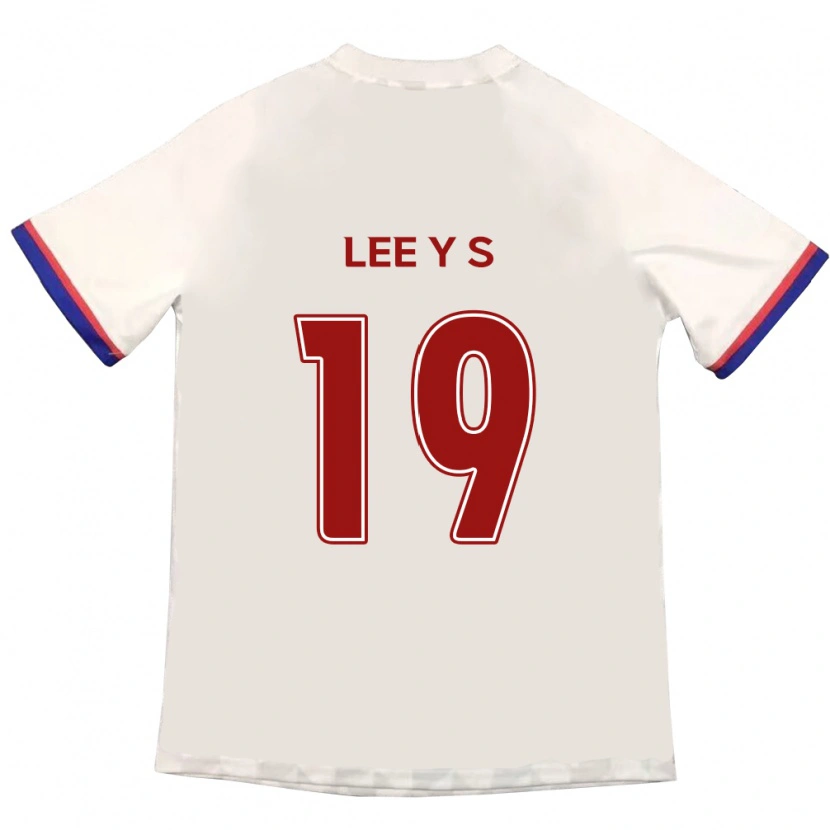 Danxen Herren Lee Young-Seo #19 Off-White Rot Auswärtstrikot Trikot 2025/26 T-Shirt