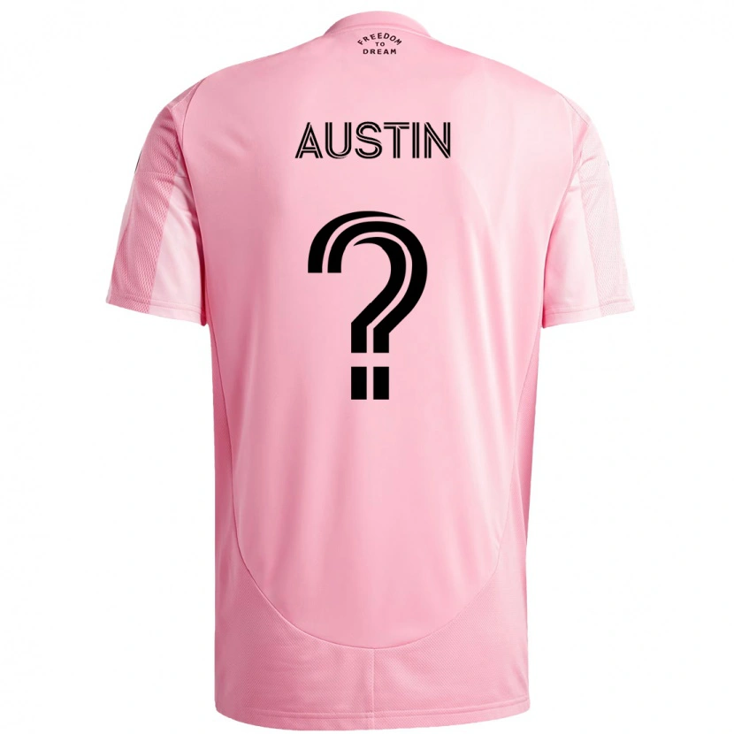 Danxen Damen Tyler Austin #0 Rosa Schwarz Heimtrikot Trikot 2025/26 T-Shirt