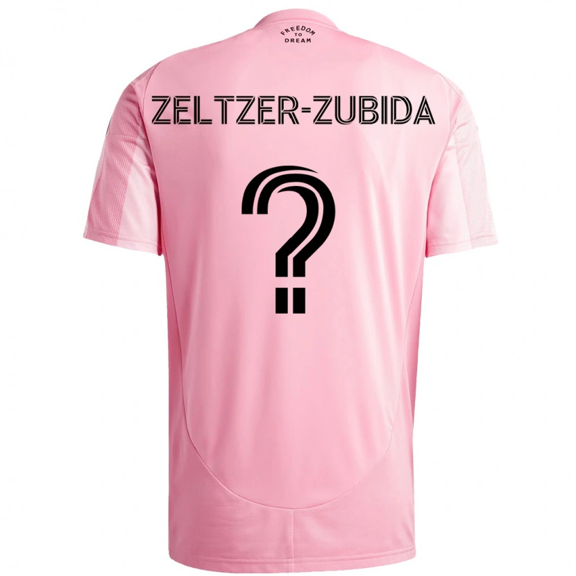 Danxen Damen Idoh Zeltzer-Zubida #0 Rosa Schwarz Heimtrikot Trikot 2025/26 T-Shirt