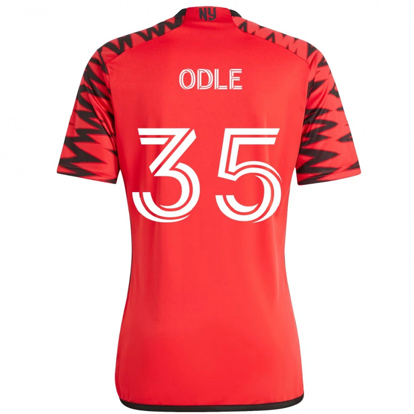 Danxen Damen Dallas Odle #35 Rot Schwarz Heimtrikot Trikot 2025/26 T-Shirt