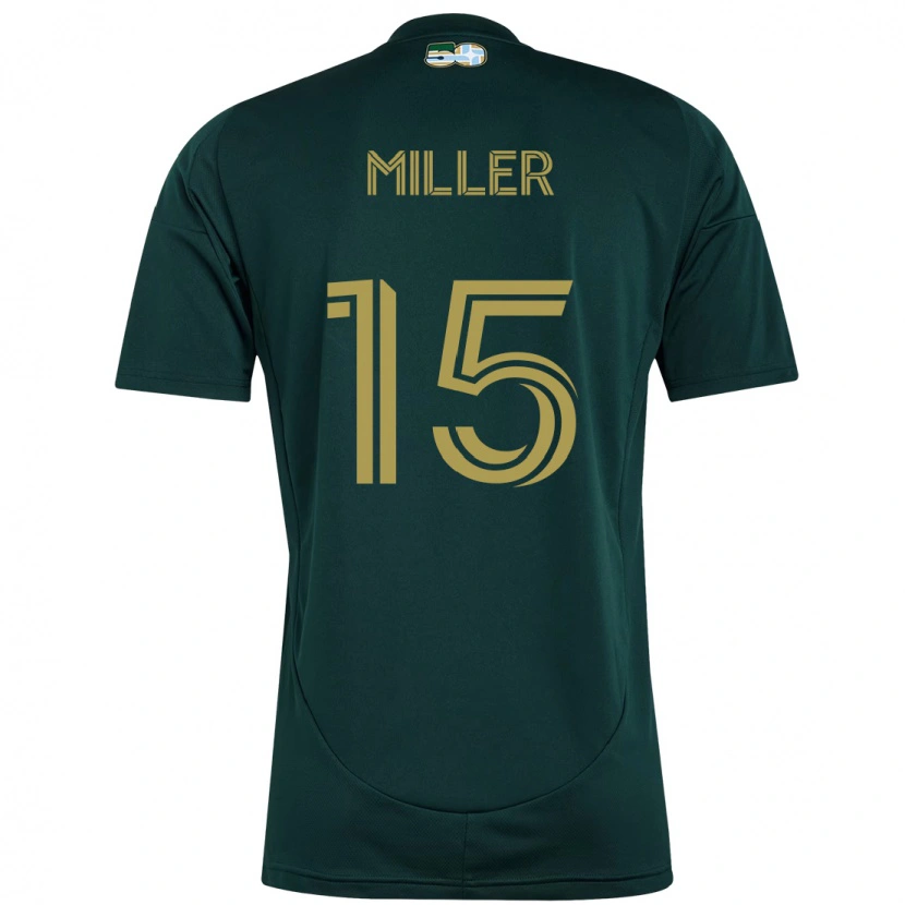 Danxen Damen Eric Miller #15 Schwarz Braun Heimtrikot Trikot 2025/26 T-Shirt