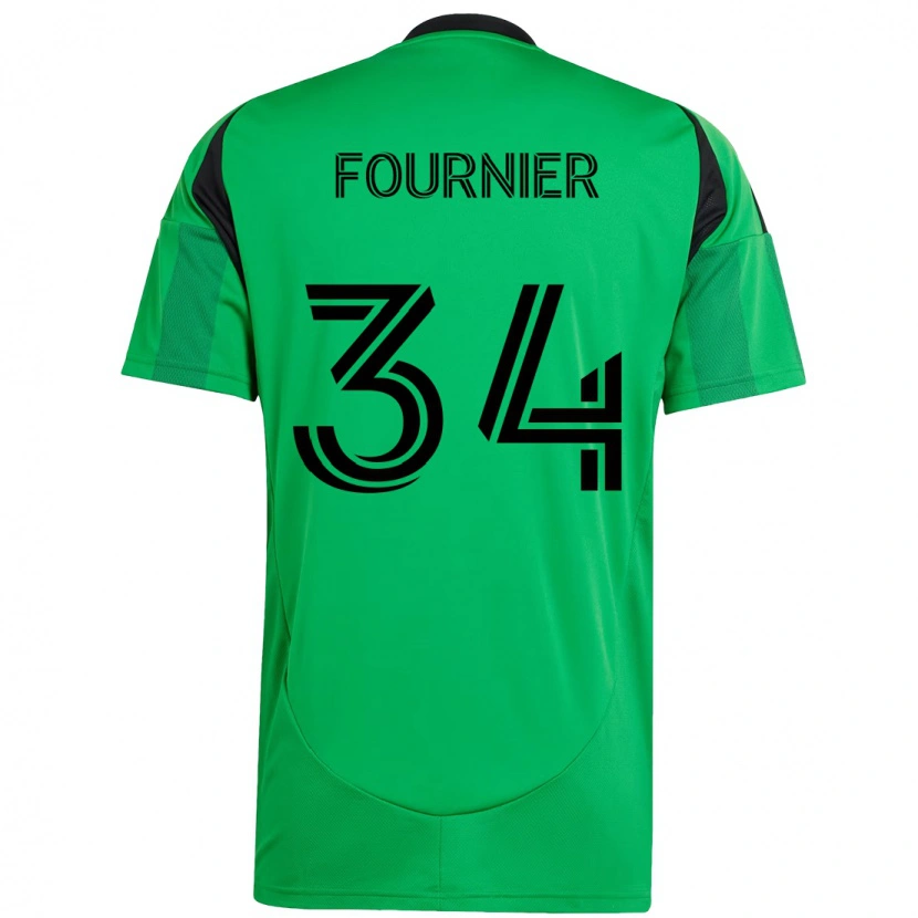 Danxen Damen Drake Fournier #34 Grün Schwarz Heimtrikot Trikot 2025/26 T-Shirt