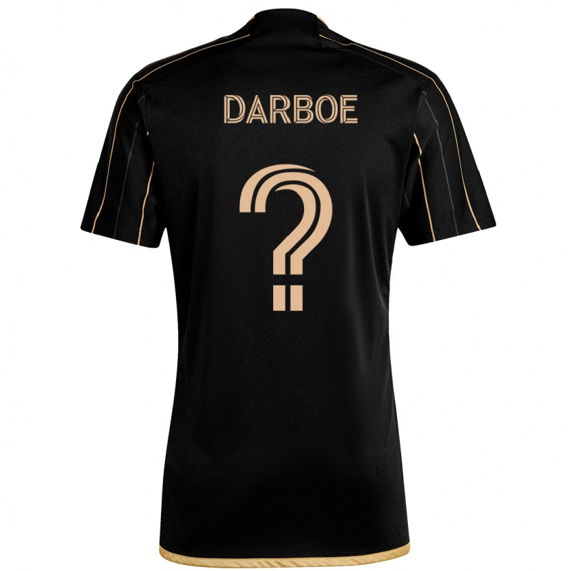Danxen Damen Bajung Darboe #0 Schwarz Braun Heimtrikot Trikot 2025/26 T-Shirt