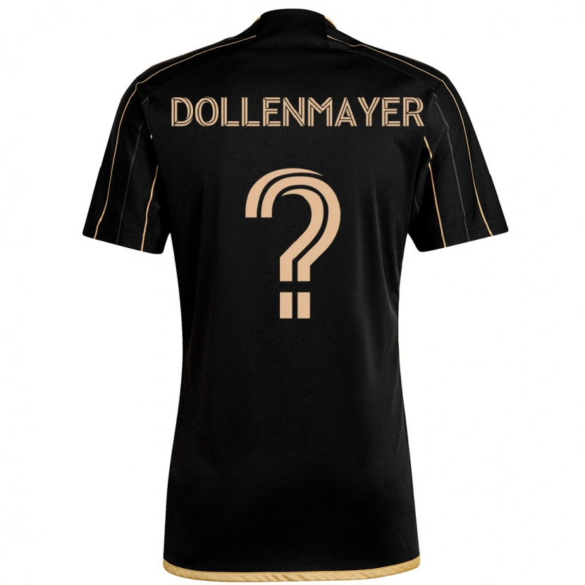 Danxen Damen Noah Dollenmayer #0 Schwarz Braun Heimtrikot Trikot 2025/26 T-Shirt