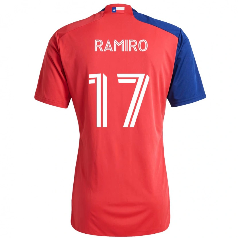 Danxen Damen Ramiro #17 Rot Marineblau Heimtrikot Trikot 2025/26 T-Shirt