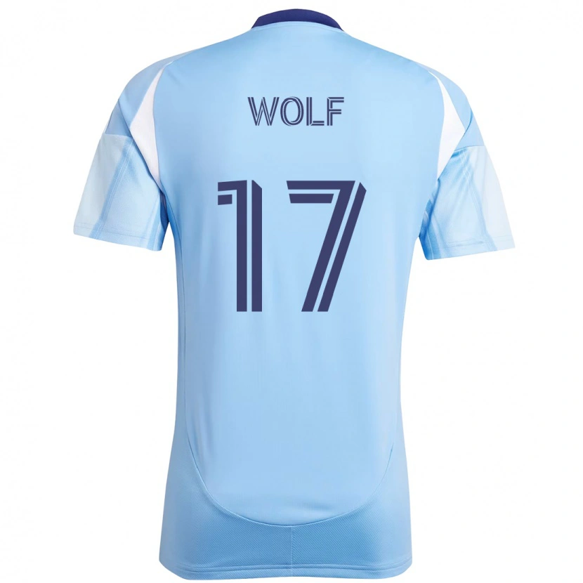 Danxen Damen Hannes Wolf #17 Hellblau Heimtrikot Trikot 2025/26 T-Shirt