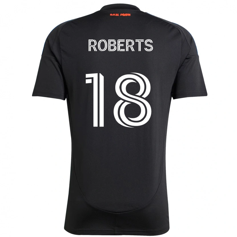 Danxen Damen Reid Roberts #18 Schwarz Dunkelblau Heimtrikot Trikot 2025/26 T-Shirt