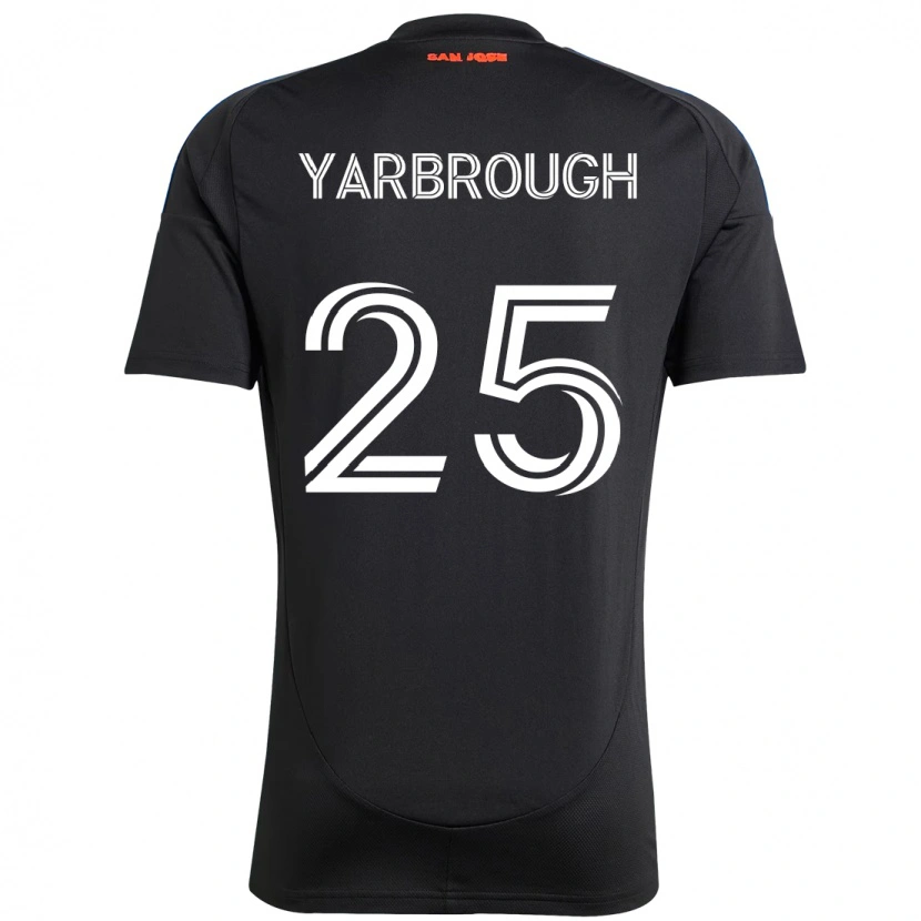 Danxen Damen William Yarbrough #25 Schwarz Dunkelblau Heimtrikot Trikot 2025/26 T-Shirt