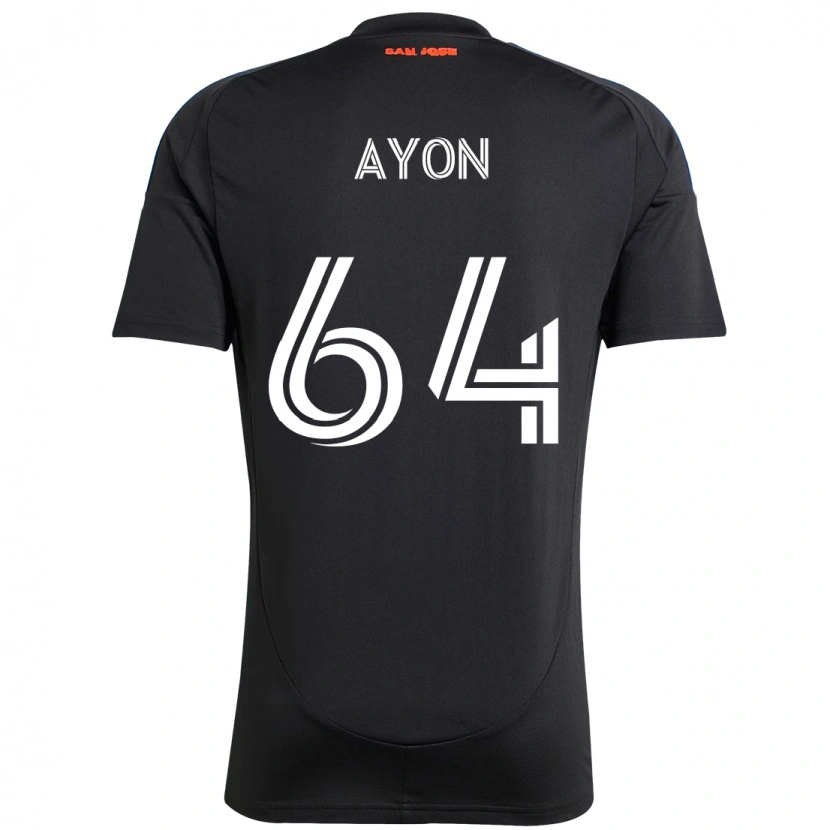 Danxen Damen Jerry Ayon #64 Schwarz Dunkelblau Heimtrikot Trikot 2025/26 T-Shirt