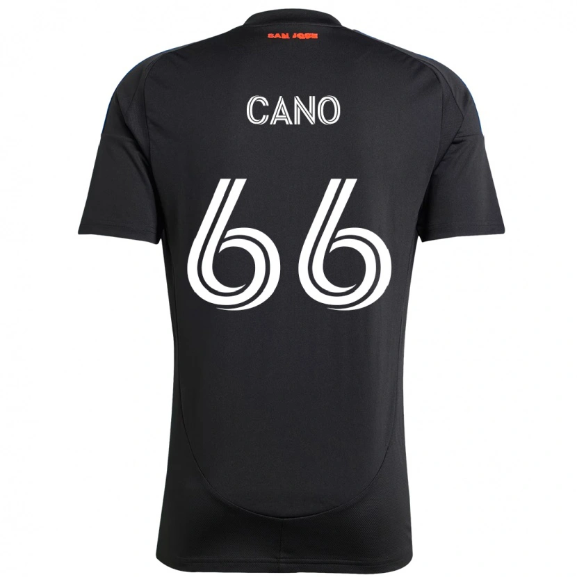 Danxen Damen Alejandro Cano #66 Schwarz Dunkelblau Heimtrikot Trikot 2025/26 T-Shirt